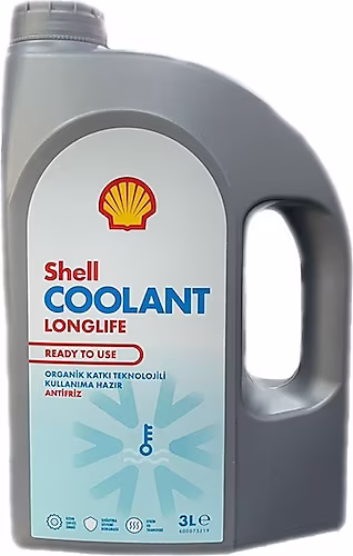 Shell Coolant Longlife Antifriz Kırmızı Konsantre 3 Litre