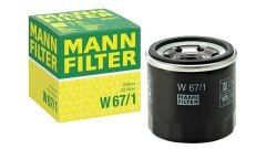 MANN-FILTER W 67/1 Nissan Qashqai Renault Clio Mazda Subaru Yağ Filtresi
