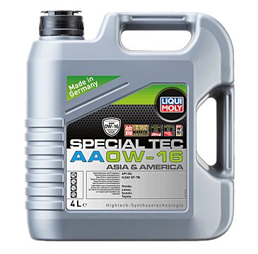 Liqui Moly Special Tec AA 0W-16 Motor Yağı 4 Litre