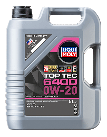 Liqui Moly Top Tec 6400 0W-20 Motor Yağı 5 Litre