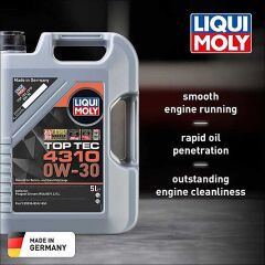 Liqui Moly Top Tec 4310 0W-30 Motor Yağı 5 Litre