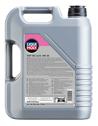 Liqui Moly Top Tec 4410 5W-30 Motor Yağı 5 Litre