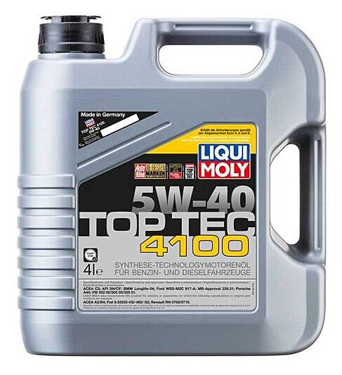 Liqui Moly Top Tec 4100 5W-40 Motor Yağı 4 Litre