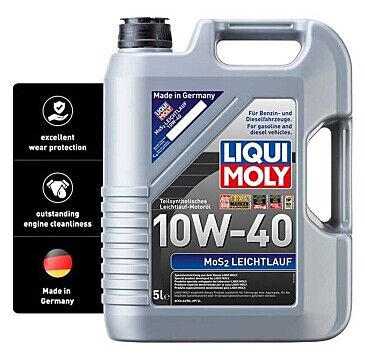 Liqui Moly Leicht­lauf 10W-40 MoS2 Motor Yağı 5 Litre