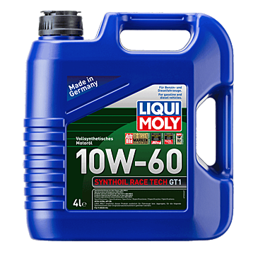 Liqui Moly Synthoil Race Tech GT1 10W-60 Motor Yağı 4 Litre