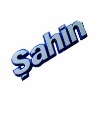 Tofaş Arka Bagaj (Şahin ) Yazısı Şahin