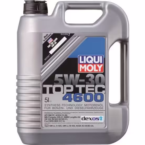 LıquıMoly 5w-30 5 Litre 4600 Top Tec