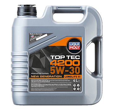 Liqui Moly Top Tec 4200 5W-30 New Generation Motor Yağı 4 Litre
