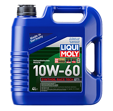 Liqui Moly Synthoil Race Tech GT1 10W-60 Motor Yağı 4 Litre