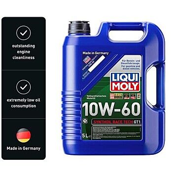 Liqui Moly Synthoil Race Tech GT1 10W-60 Motor Yağı 5 Litre