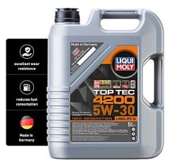 Liqui Moly Top Tec 4200 5W-30 New Generation Motor Yağı 5 Litre