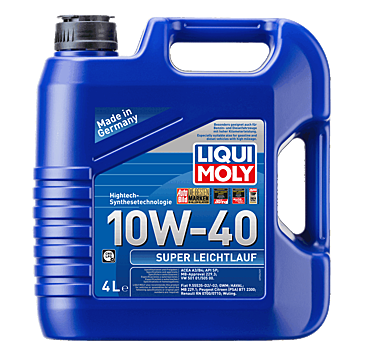 Liqui Moly Super Leichtlauf 10W-40 Motor Yağı 4 Litre