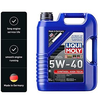 Liqui Moly Synthoil High Tech 5W-40 Motor Yağı 5 Litre