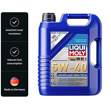 Liqui Moly Leichtlauf High Tech 5W-40 Motor Yağı 4 Litre