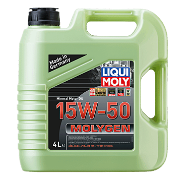 Liqui Moly Molygen 15W-50 Motor Yağı 4 Litre