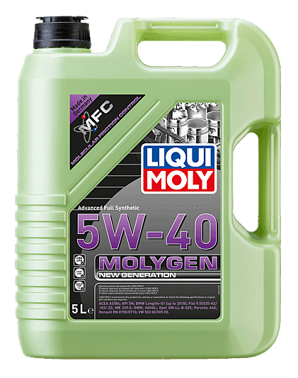 Liqui Moly Molygen New Generation 5W-40 Motor Yağı 5 Litre