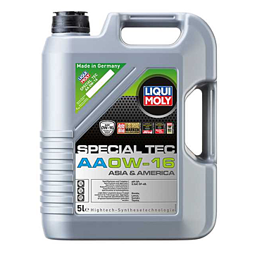 Liqui Moly Special Tec AA 0W-16 Motor Yağı 5 Litre
