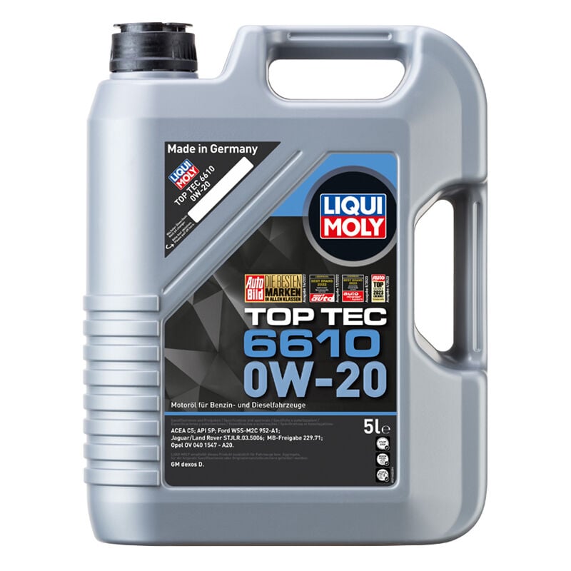 Liqui Moly Top Tec 6610 0W-20 5 litre