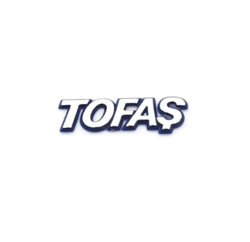 Tofaş Arka Tofaş Yazısı Krom