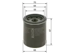 BOSCH 09864B7063 Fiat Egea Yağ Filtresi