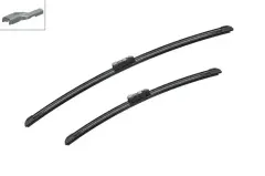 BOSCH 3397007187 MUZ SİLECEK SÜPÜRGESİ 60-45 CM FIAT BRAVO 07-14 VW CADDY TOURAN 10-15 PASSAT COUPE 08-12 PEUGEOT 30813› HYUNDAI Y30 07-12 ALFA REOME GUILETTA 10-