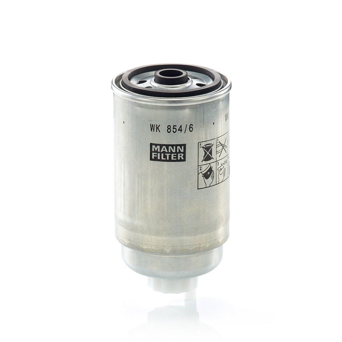 MANN-FILTER WK 854/6 Fiat Doblo Ducato Stilo JTD Mazot Filtresi