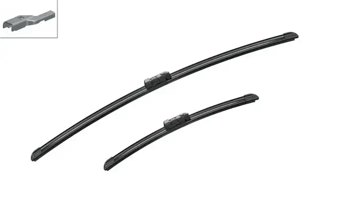 BOSCH 3397007432 MUZ SİLECEK SÜPÜRGESİ FORD FIESTA VII 07,2008-11,2012 FIAT 500L,2012> 26''+15'' 650MM+380MM A432S