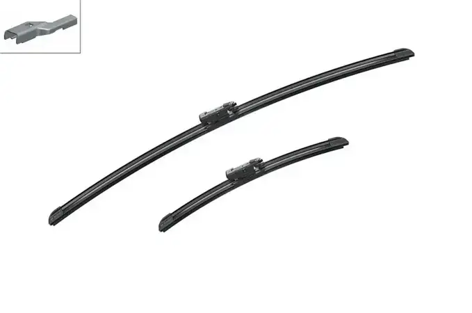 BOSCH 3397007583 AEROTWİN SİLECEK SETİ - [650/340 MM] CHEVROLET; FIAT; HYUNDAI; KIA; NISSAN; OPEL; 500X 1.0 GSE; 500X 1.3 GSE; 500X 1.3 MULTYJET; 500X 1.4; 50
