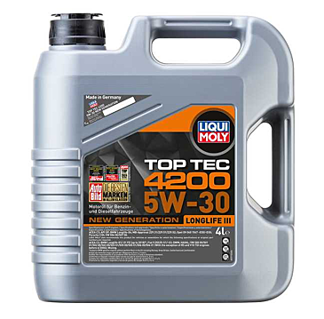 Lıquımoly 5W-30 4200 4 Litre Top Tec