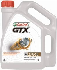 Castrol 20w-50 Gtx Lpg li 3 Litre Motor Yağı