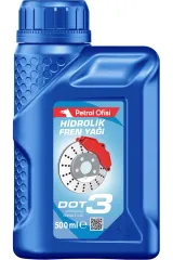 Petrof Ofisi Dot3 Fren Hidrolik Yağı 500 ml.