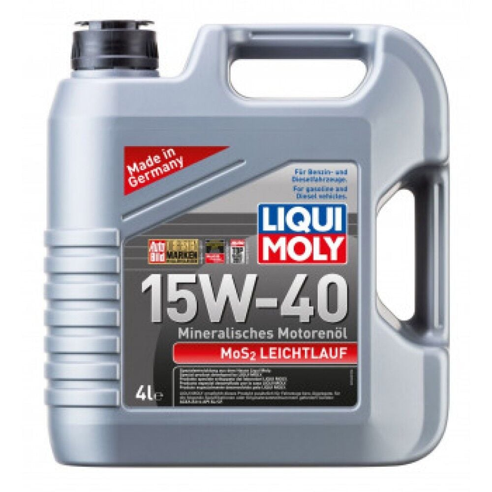 Lıquı Moly 15w-40 Mos2 Katkılı Leichtlauf 4 Litre